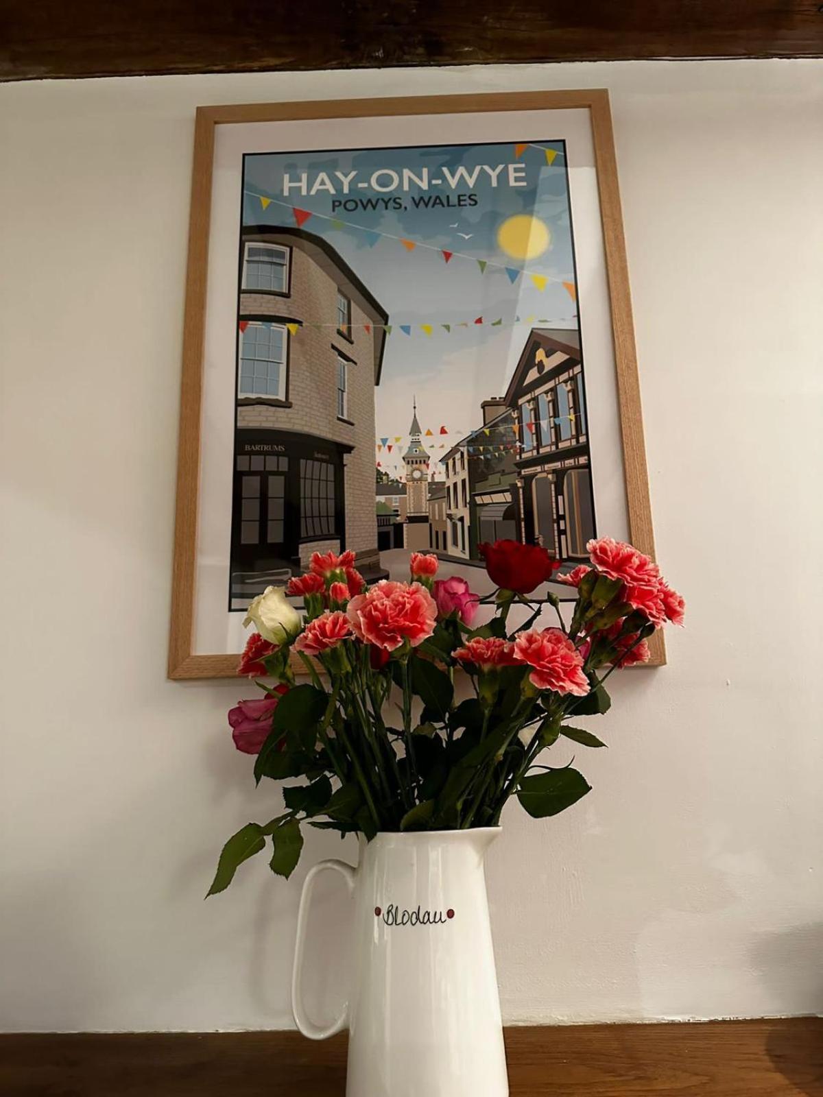 Hay On Wye Welsh Townhouse In Hay Centre Villa Hay-On-Wye Bagian luar foto
